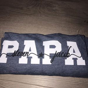 Customized PAPA T-shirt